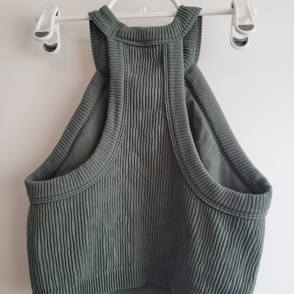 Aerie Cropped Ribbed Top - Picture 2 of 4